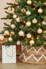 Mica Decorations kerstboomrok, bruin - ↕25cm - Ø60cm - maximondo