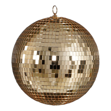 Mica Decorations Ornament spiegel bal champagne - d25cm - maximondo