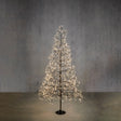 Luca Lighting Boom led zwart klassiek wit 1500led IP44 en timer - h150xd70cm - maximondo