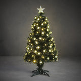 Luca Lighting Mercury boom fibre optic groen warm wit 95led 8 function controller - h90xd40cm - maximondo