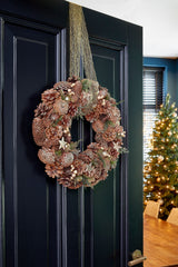 Mica Decorations Brant krans metalliek - h9xd45cm - maximondo