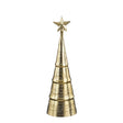 Mica Decorations Decoratie boom goud - h36xd11cm - maximondo