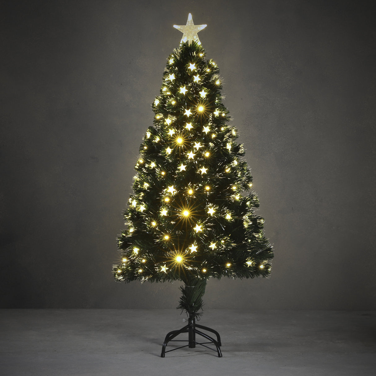 Luca Lighting Mercury boom fibre optic groen warm wit 185led 8 function controller - h150xd65cm - maximondo