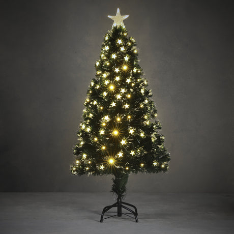 Luca Lighting Mercury boom fibre optic groen warm wit 185led 8 function controller - h150xd65cm - maximondo