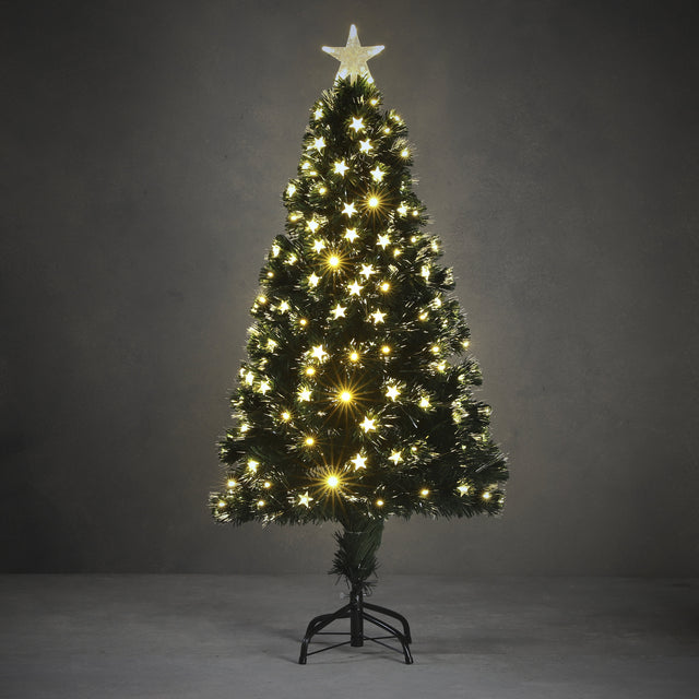 Luca Lighting Mercury boom fibre optic groen warm wit 185led 8 function controller - h150xd65cm - maximondo