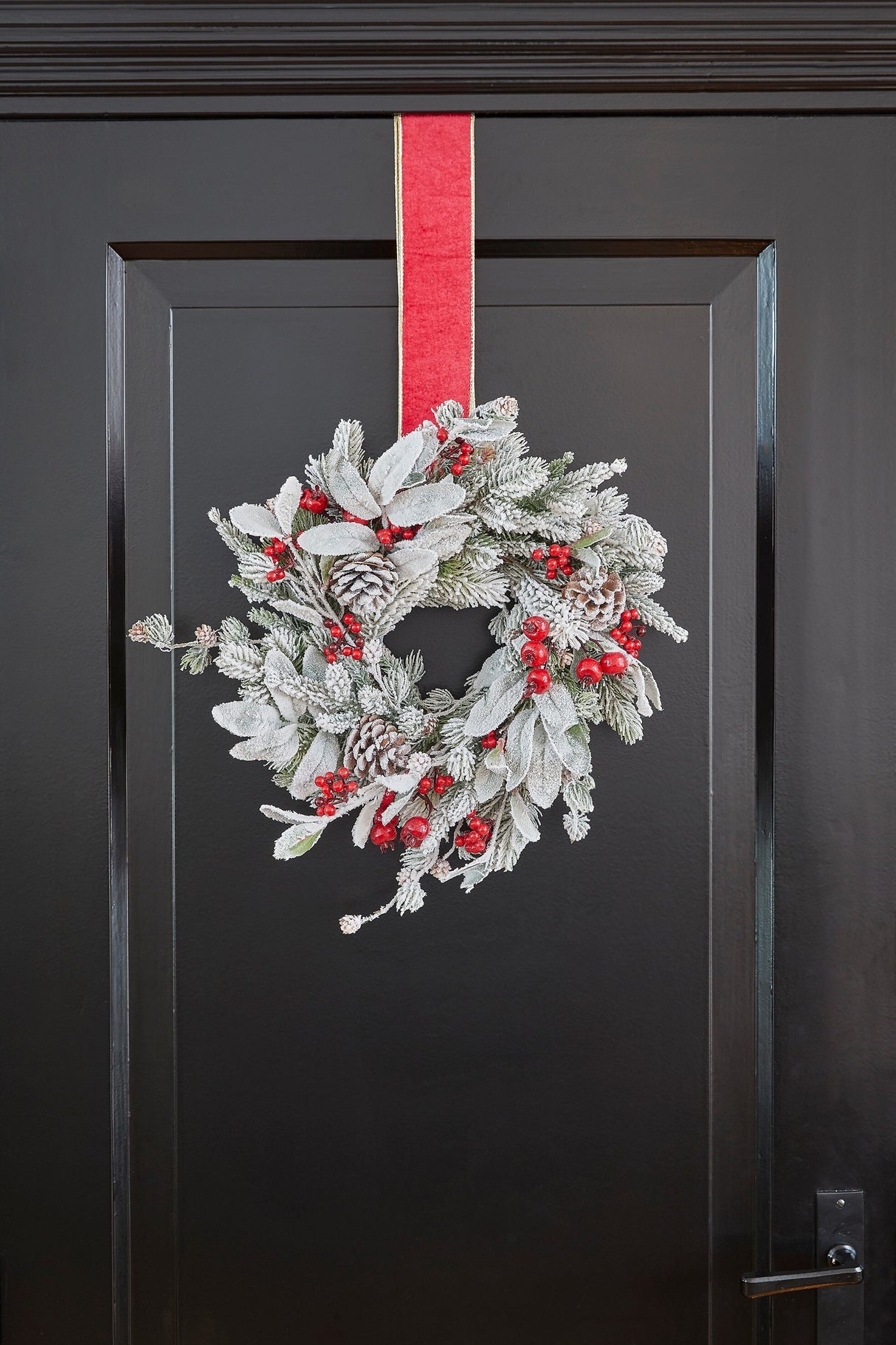 House of Seasons Belfort krans groen - h11xd40cm - maximondo