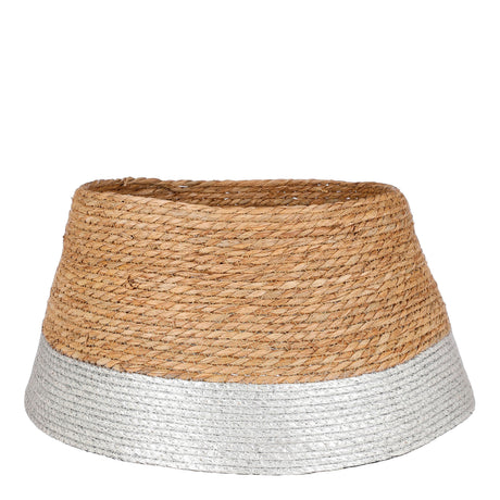 House of Seasons Treeskirt zilver - h26xd50cm - maximondo