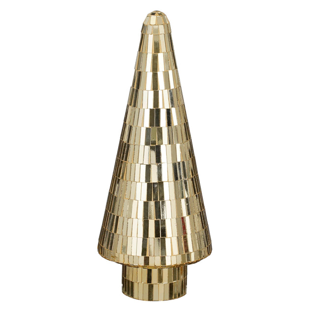 House of Seasons Decoratie boom goud - h41xd18cm - maximondo