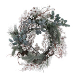 House of Seasons Hardy krans groen - h10xd40cm - maximondo