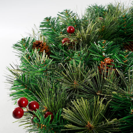 Black Box Trees Warth Kerstkrans met Decoratie - Ø60 cm - maximondo