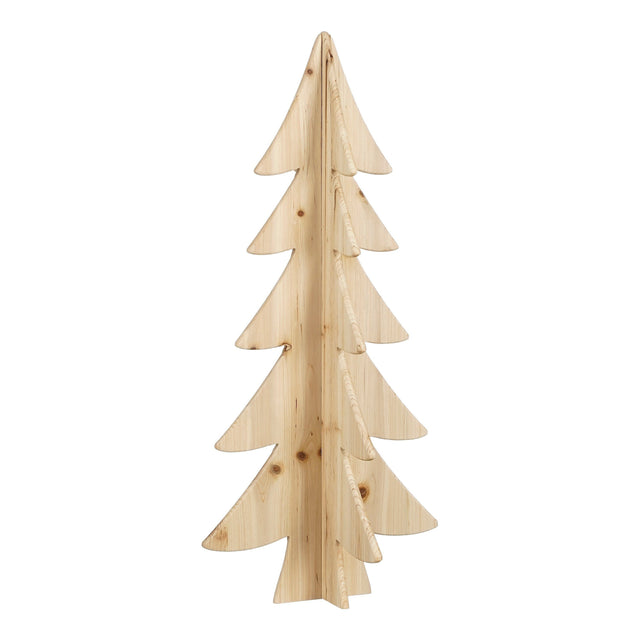 House of Seasons Decoratie boom bruin FSC 100% - l36xb36xh78cm - maximondo