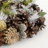 House of Seasons Krans perzik - h10xd50cm - maximondo