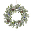 House of Seasons Krans groen TIPS 84 - h7xd42cm - maximondo