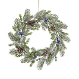 House of Seasons Krans groen TIPS 84 - h7xd42cm - maximondo