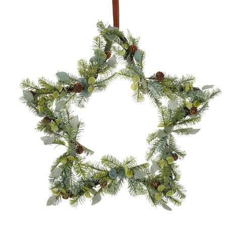 House of Seasons Ster groen - h6xd60cm - maximondo