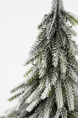 House of Seasons Kerstboom groen frosted TIPS 452 - h40xd22cm - maximondo