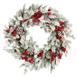 House of Seasons Belfort krans groen - h11xd50cm - maximondo