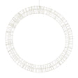 Luca Lighting Cirkel wit warm wit 1200led IP44 en timer - d56cm - maximondo