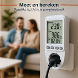 Grundig Energie Verbruiksmeter - KwH Meter voor Stopcontact - maximondo