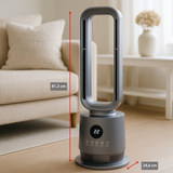 alpina 2-in-1 Bladloze Kachel en Ventilator 2000W