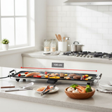 alpina Teppanyaki Bakplaat XXL - Grillplaat 2000W - maximondo