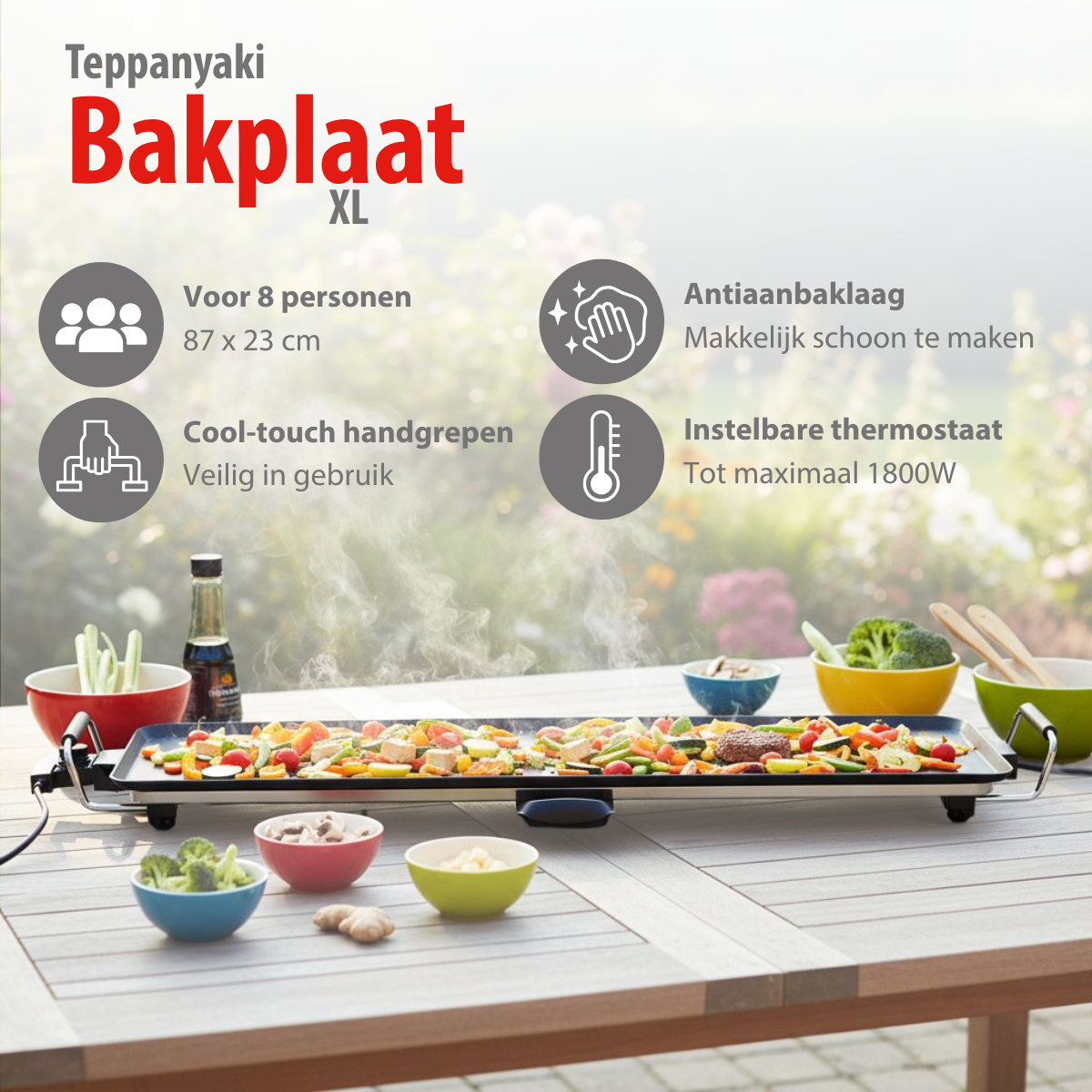 alpina Teppanyaki Bakplaat XL