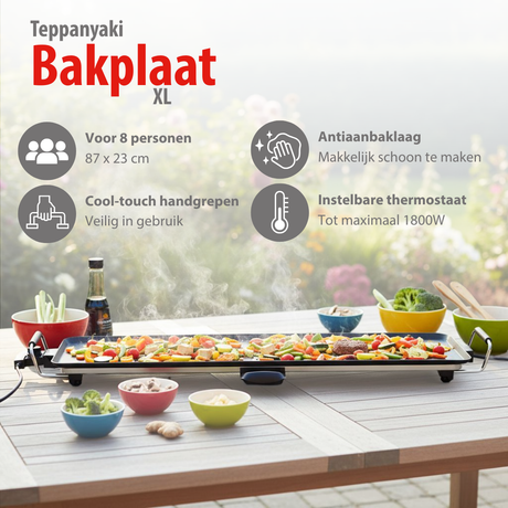 alpina Teppanyaki Bakplaat XL