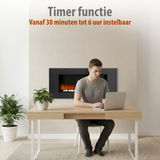 Classic Fire Sfeerhaard Elektrisch Vancouver 94 x 48 x 12 cm - maximondo
