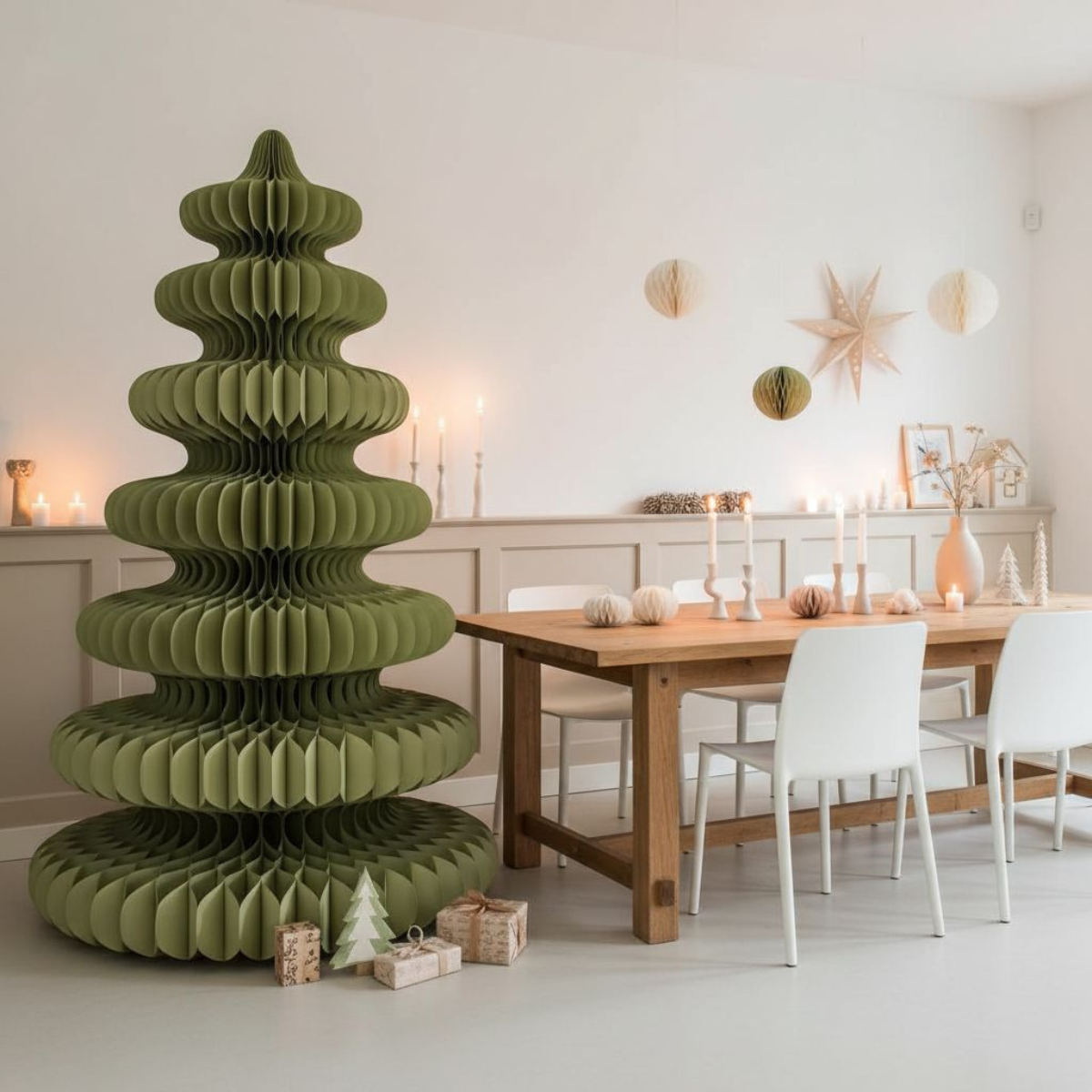 Mica Decorations Decoratie kunstkerstboom - H212 x  Ø148 cm - maximondo