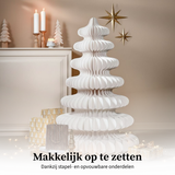 Mica Decorations Decoratie boom wit FSC Mix - h152xd104cm - maximondo