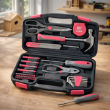 Kinzo Gereedschap 39 Stuks Pink - maximondo