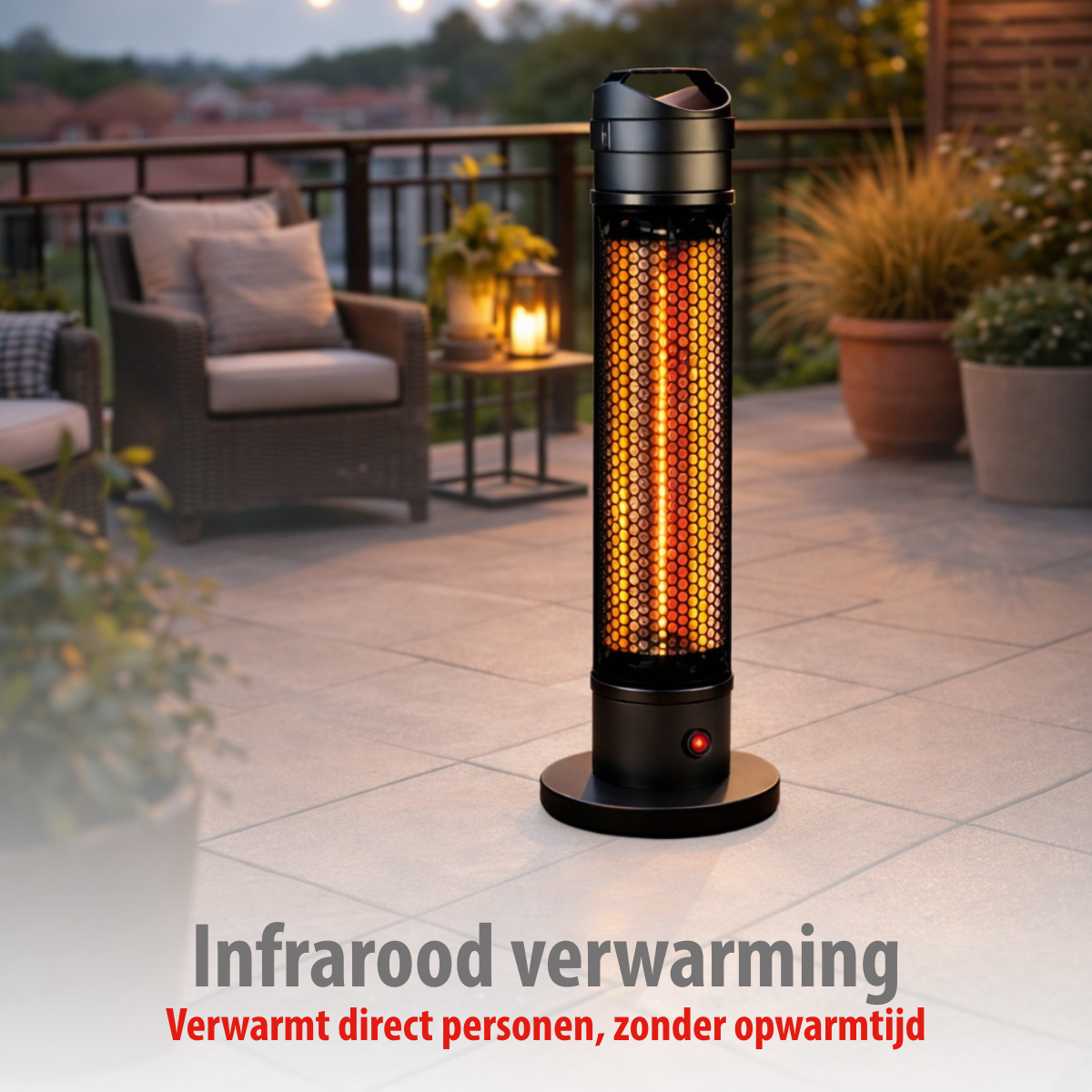 alpina Heater Terrasverwarmer Elektrisch - Infrarood - maximondo