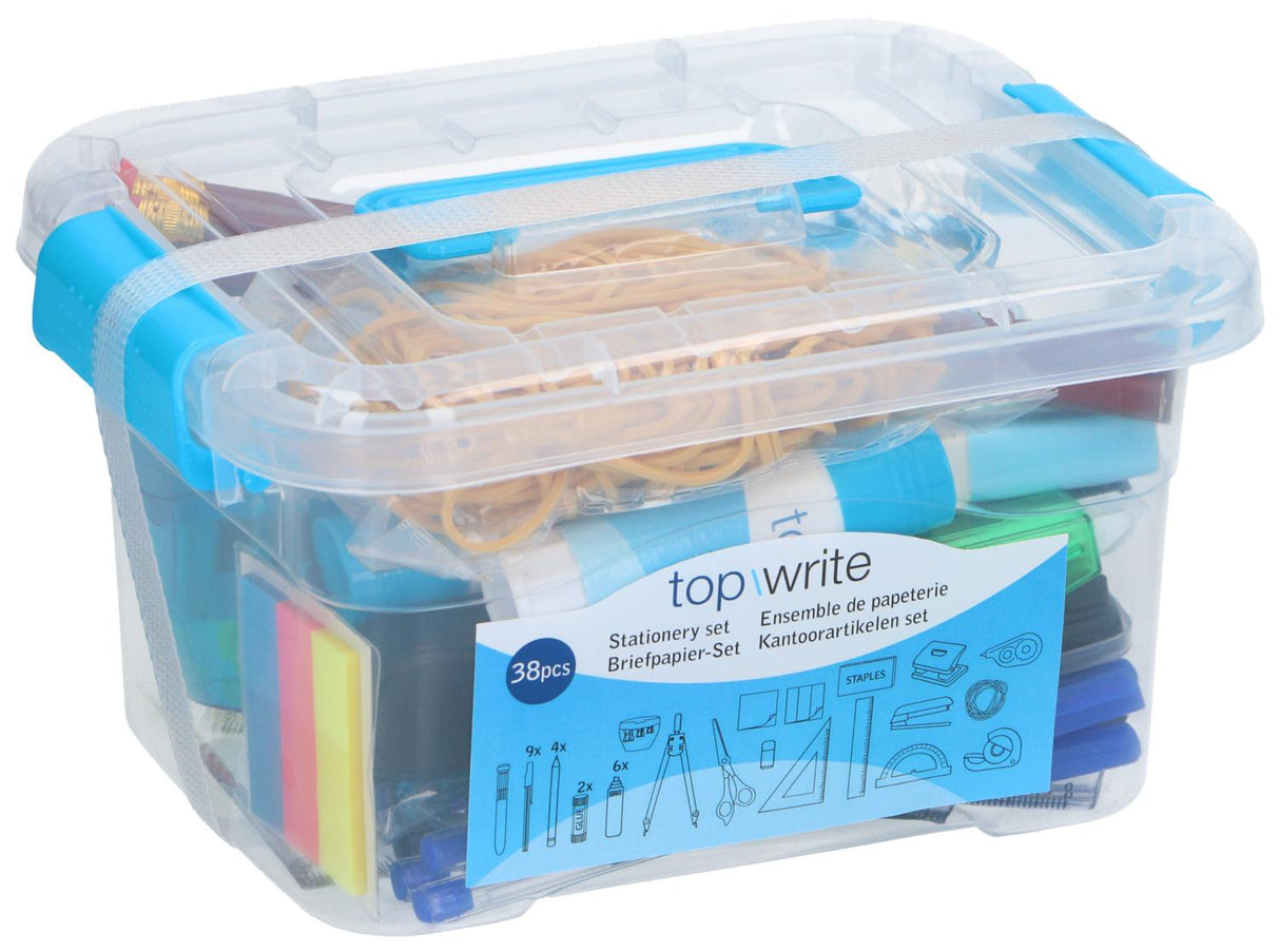 Topwrite Kantoorartikelen Set 38-delig - maximondo