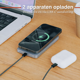 Grundig Draadloze Powerbank 5000Mah - Power Bank 15W Magsafe - maximondo