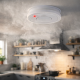 Grundig Rookmelder met Testknop en 85 dB Alarm