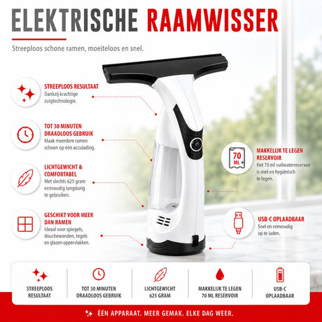 alpina Raamwisser Elektrisch 5V - maximondo