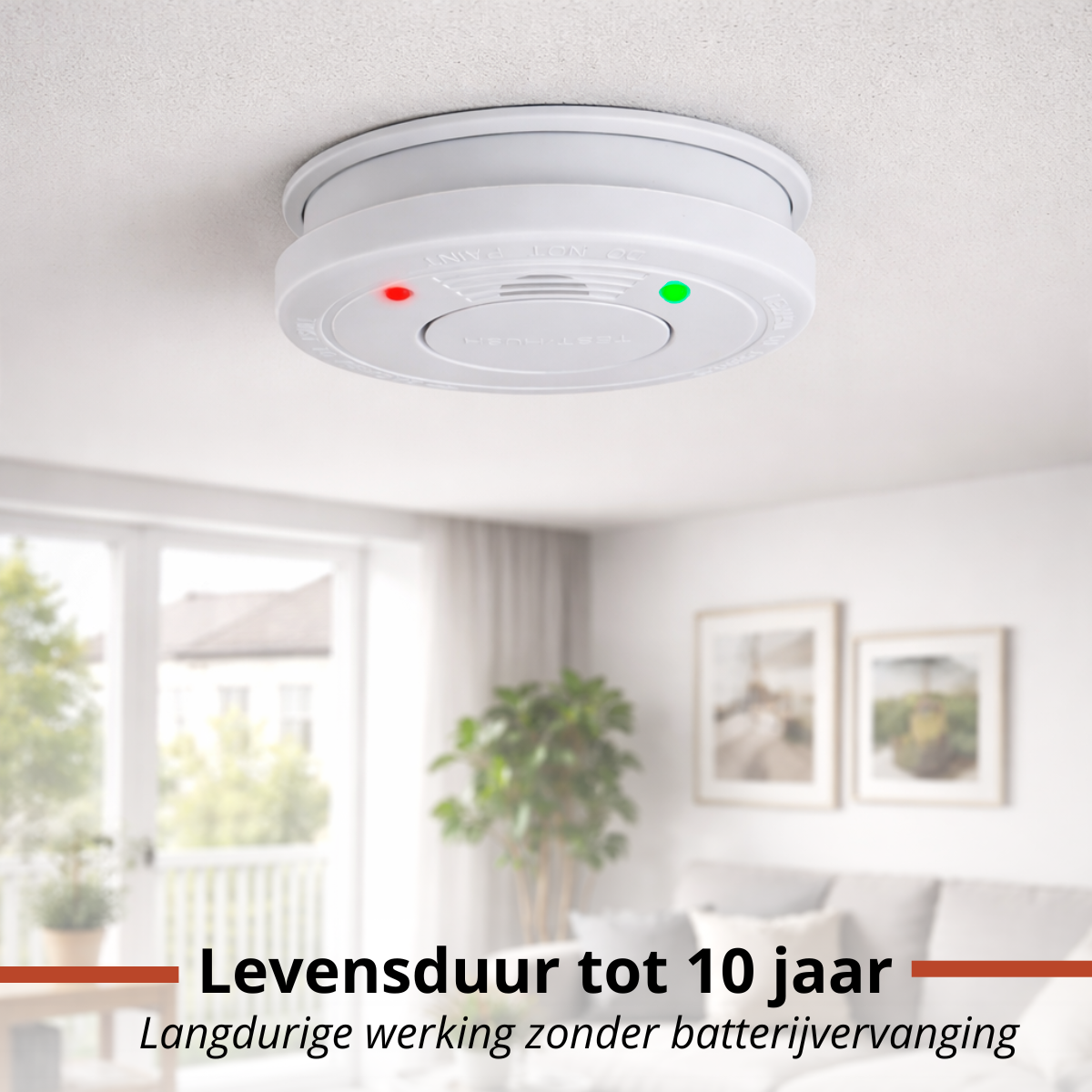 Grundig Rookmelder 10 Jaar Batterij Optische Sensor