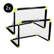 Dunlop Voetbaldoelen Set van 2 - Voetbalgoal 90 x 59 x 61 cm - maximondo