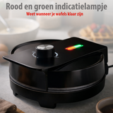 alpina Wafelijzer - Wafelijzer met Instelbare Temperatuur - maximondo