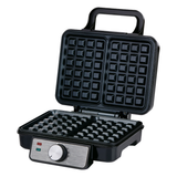 alpina Wafelijzer 1200W - Wafelijzer voor 2 Wafels - maximondo