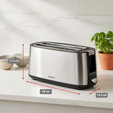 alpina Broodrooster 4 Sneden 1400W - maximondo