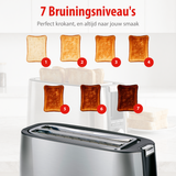 alpina Broodrooster 4 Sneden 1400W - maximondo
