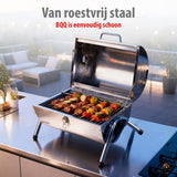 alpina Houtskool BBQ - Draagbare BBQ met Handgreep