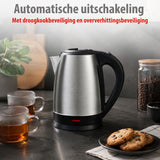 alpina Waterkoker 1.7L - Water Koker - RVS - 360° Draaibaar - maximondo