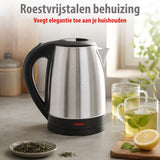 alpina Waterkoker 1.7L - Water Koker - RVS - 360° Draaibaar - maximondo