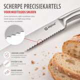 alpina Broodmes 33,5 cm - RVS Kartelmes Ergonomisch Handvat - maximondo