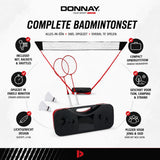 Donnay Badmintonset 2 Personen - maximondo