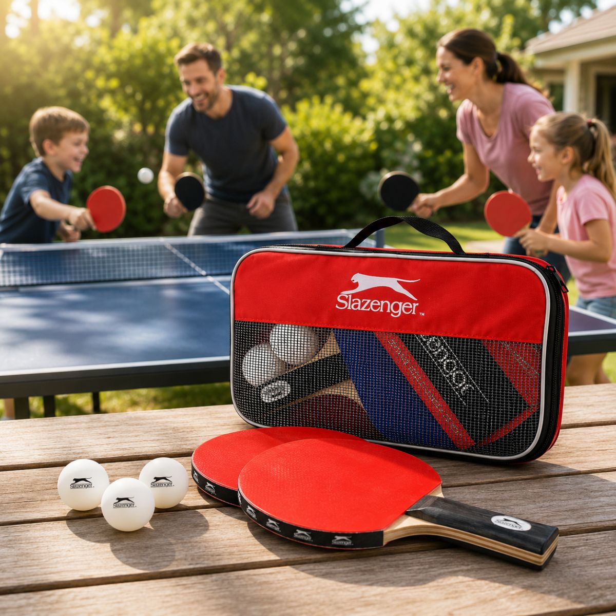 Slazenger Tafeltennis Set 6-Delig - maximondo