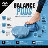 Umbro Evenwichtsbal Set van 2 - Balanskussens voor Evenwicht