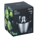 alpina Cocktail Shaker Set 5-Delig met Jigger